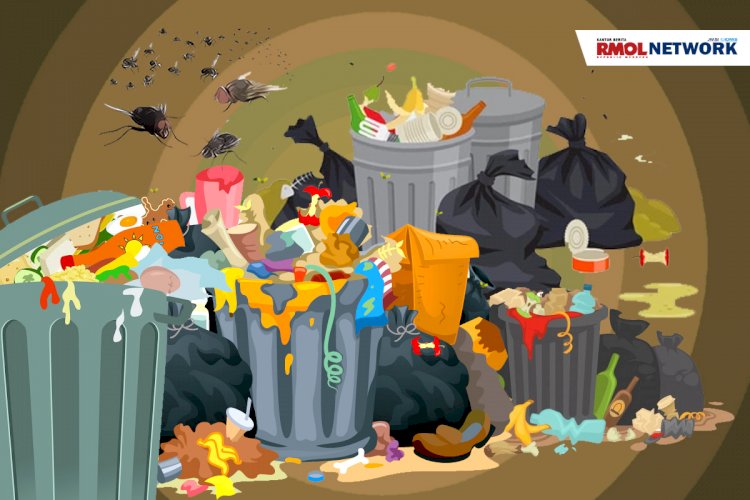 59,51 Persen Sampah di Lampung Terbuang ke Lingkungan