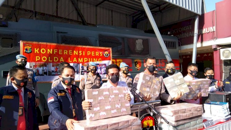 Polda Lampung Tetapkan 5 Tersangka Korupsi Jalan Sutami-Sribawono