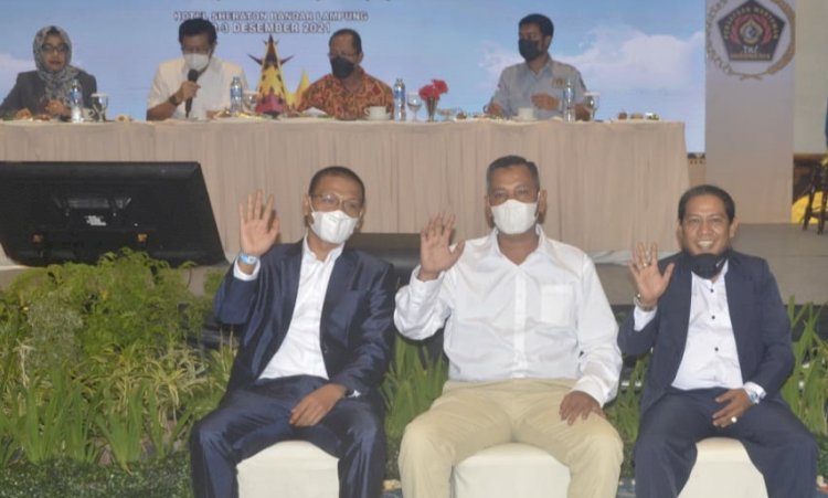Wira Terpilih Ketua PWI Lampung, Iskandar Ketua DKP
