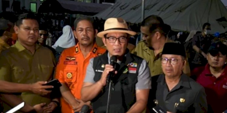 Update Gempa Cianjur, Ridwan Kamil: 162 Orang Meninggal Dunia 326 Luka-luka, Mayoritas Anak-anak