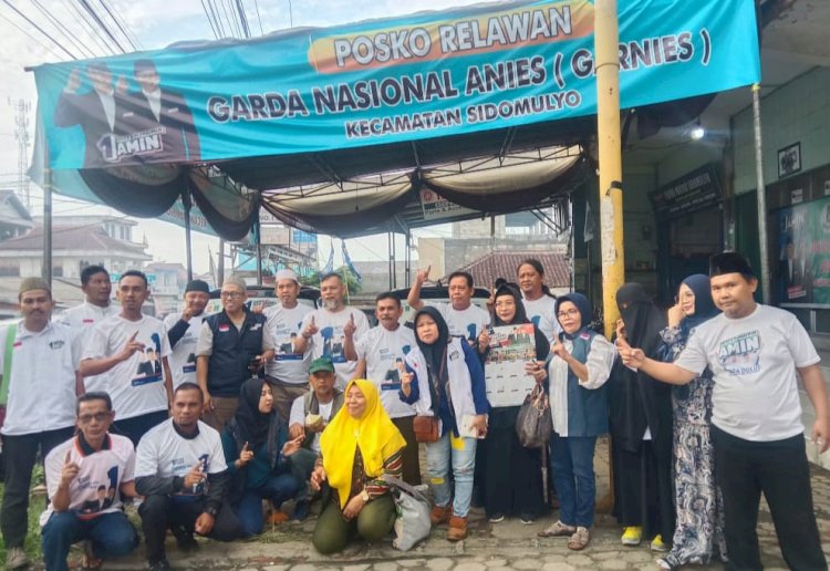 Pengawalan Suara AMIN, Timnas Kunjungi Posko Pemenangan di Lampung