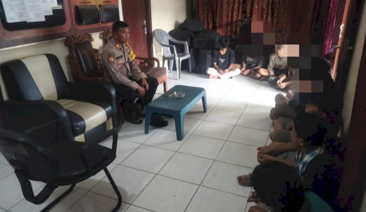 10 Remaja Balap Liar di Toto Projo Way Bungur Diamankan