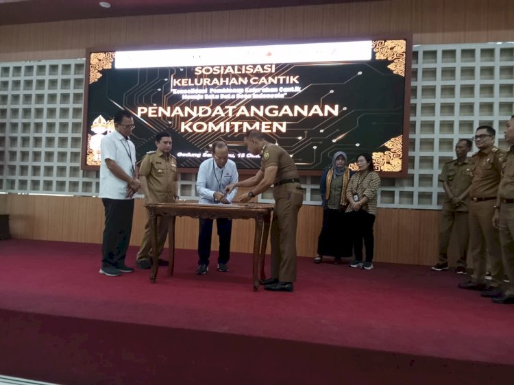 Pjs Wali Kota Bandar Lampung Dukung Program Kelurahan Cantik untuk Tingkatkan Literasi Statistik
