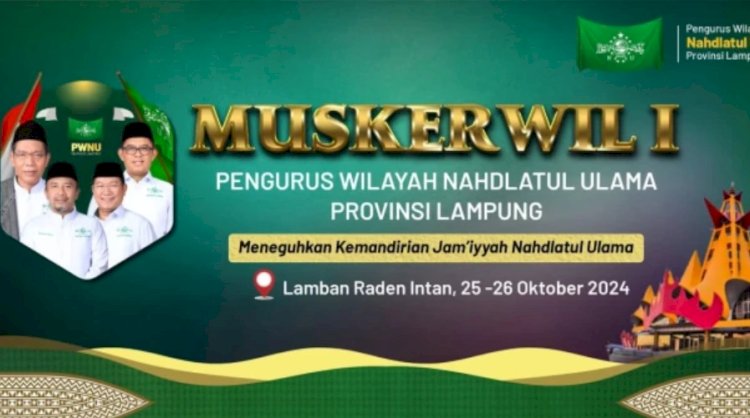 Muskerwil PWNU Lampung Dibuka oleh Rais Aam PBNU: Momentum Strategis untuk Perkuat Program Kerja
