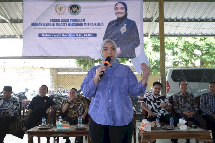 Rahmawati Herdian Kolaborasi dengan BGN, Tekan Gizi Buruk Lewat MBG di Bandar Lampung