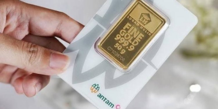 Harga Emas Antam Naik Tipis, Buyback Masih Stagnan