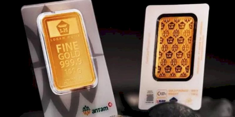 Emas Antam Turun Lagi, Ini Rincian Harga per Gram hingga 1 Kg