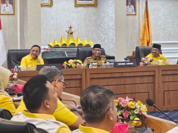 Gubernur Mirza Dukung Program Gerakan Lampung Menanam yang Diinisiasi Golkar