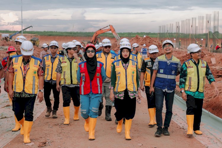 Wagub Jihan Tinjau Progres Sekolah Rakyat di Kota Baru, Target Rampung Juni