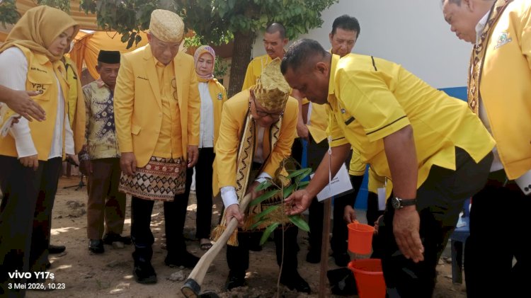Golkar Lampung Luncurkan Gerakan “Gelam”, Tanam Pohon Jelang Musda Tubaba