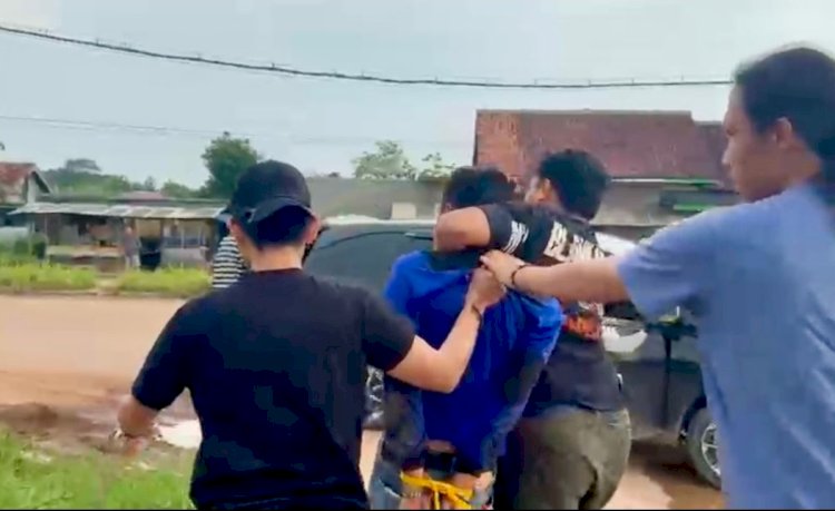 Buronan Curas di Jembatan Kali Busuk Lampung Tengah Dibekuk Tekab 308