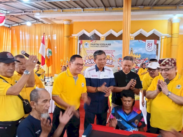Hanan Jadikan Kantor Golkar Lampung Sebagai Rumah Aspirasi Rakyat