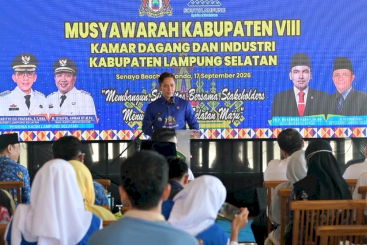 Buka Muskab Kadin, Bupati Egi Ajak Pengusaha Ikut Dongkrak Ekonomi Lamsel