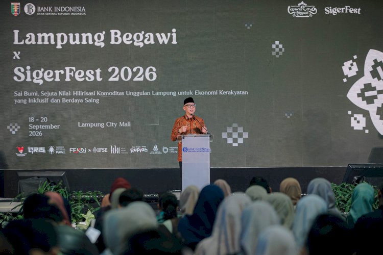 Buka Lampung Begawi x Sigerfest 2026, Mirza Dorong Hilirisasi Komoditas Unggulan