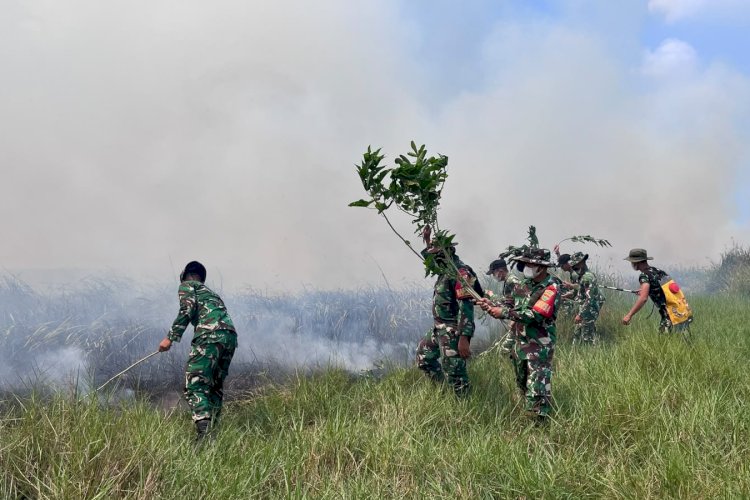 Komite Gajah TNWK Turun Tangan Atasi Karhutla, Siapkan 10 Sumur Bor