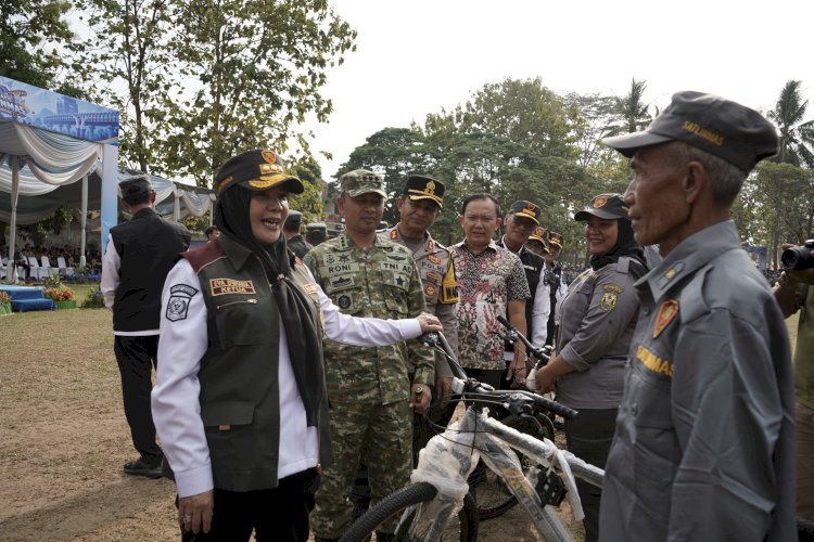 Kemah Bhakti Satya Linmas Berakhir, Eva Tekankan Tugas Linmas di Masyarakat