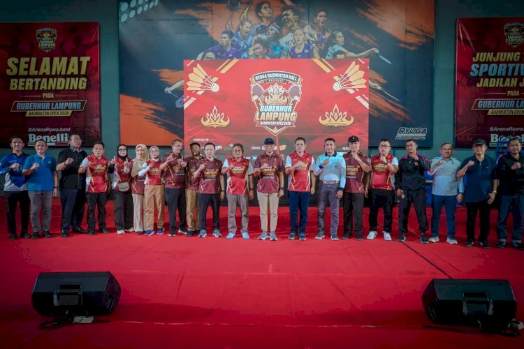 665 Pebulu Tangkis Berlaga di Gubernur Lampung Badminton Open 2026
