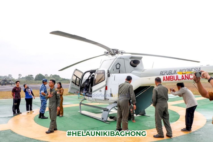 Pemerintah Uji Gagasan Prabowo Ambulans Udara di Pesisir Barat Lampung