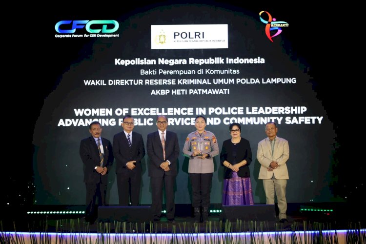 Wadirreskrimum Polda Lampung Masuk Nominasi Perempuan Berbakti Award 2026