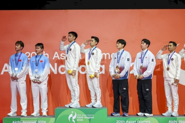 Indonesia Bawa Pulang Enam Medali Bulu Tangkis dari Asian Games 2026
