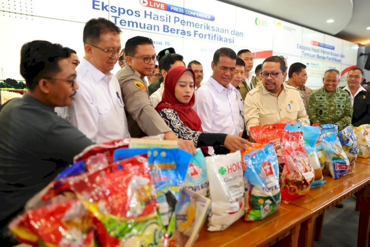 25 Merek Beras Fortifikasi Bermasalah, Mentan Perintahkan Tarik dari Pasaran