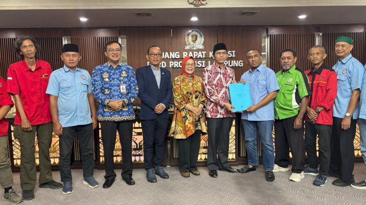 DPRD Siap Bawa Aspirasi Buruh Lampung soal RUU Ketenagakerjaan ke DPR RI