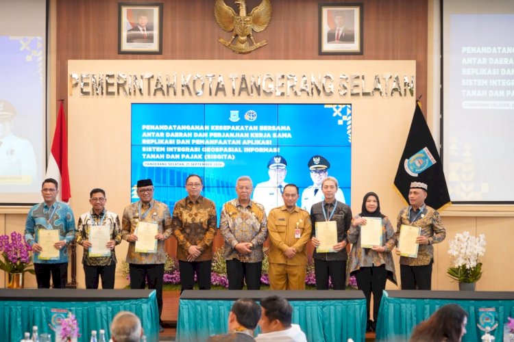 Pemkot Bandar Lampung Gandeng Tangsel Integrasikan Data Tanah dan Pajak