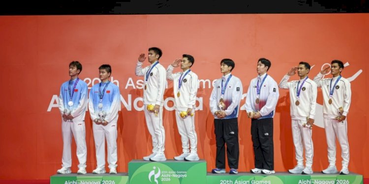 Indonesia Bawa Pulang Enam Medali Bulu Tangkis dari Asian Games 2026