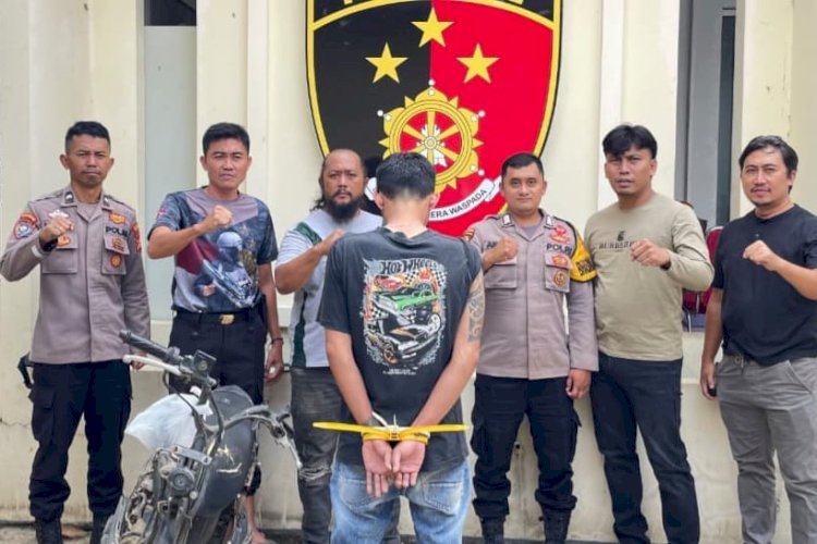 Curi Motor di Sumberejo, Pria 38 Tahun Ditangkap di Bengkel