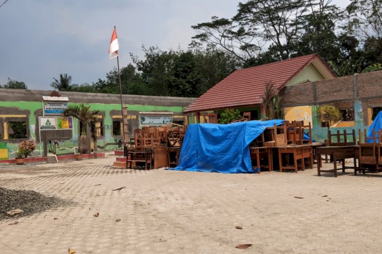 P2SP SDN 14 Tegaskan Tak Ada Jual Beli Material Bongkaran