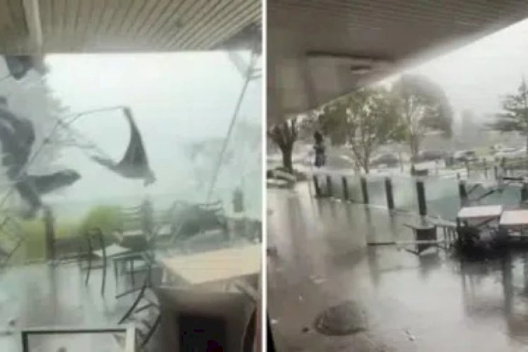 Tornado Langka Terjang Permukiman Australia, Puluhan Rumah Rusak