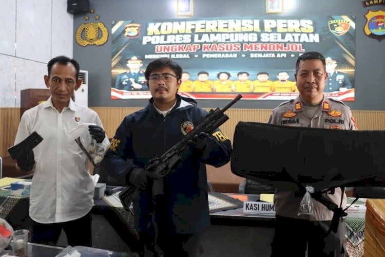 Kabur Saat Diperiksa di Bakauheni, Polisi Temukan Senjata AR-15 Berisi 15 Amunisi