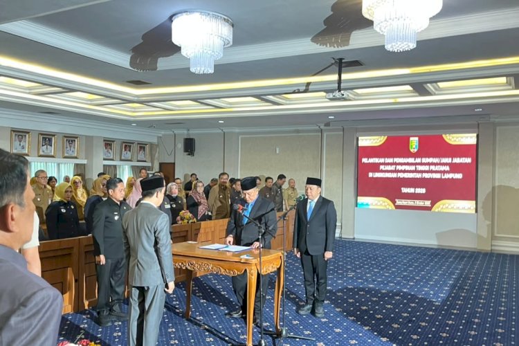 Lukman Pura Kembali Pimpin RSUDAM, Gadriyanto Abung Jadi Kasatpol PP