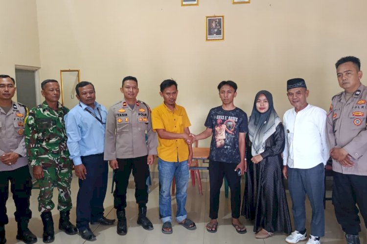 Bicara Kasar Saat Mini Soccer, Dua Warga Pringsewu Berdamai Lewat Rembuk Pekon