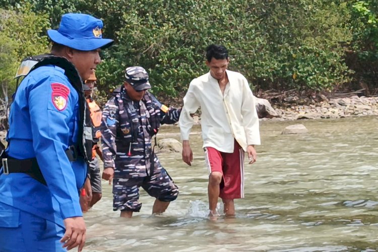 Ditemukan di Pulau Kandang, Pria yang Melompat ke Laut Bakauheni Selamat