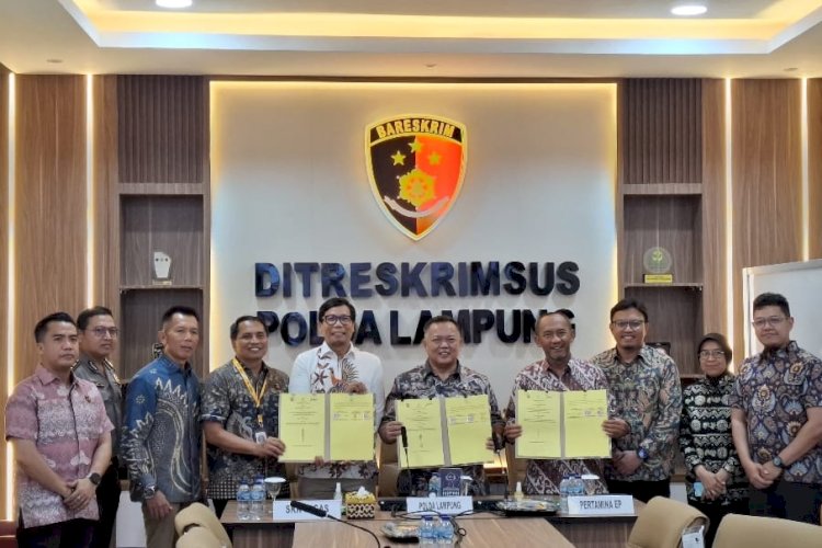 Polda Lampung Gandeng SKK Migas dan Pertamina, Perkuat Penanganan Barang Bukti Minyak Ilegal