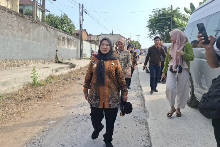 Didanai SMI hingga DAK, Sejumlah Jalan di Bandar Lampung Ditingkatkan dengan Beton