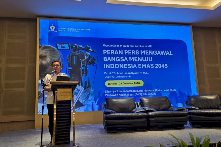 Lemhannas Ingatkan Ancaman Disinformasi, Pers Diminta Kawal Indonesia Emas 2045