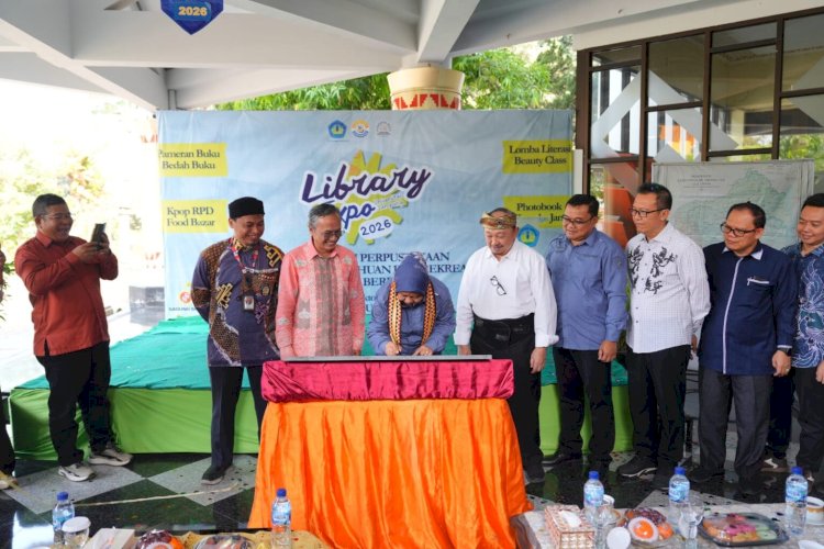 Unila Ubah Wajah Perpustakaan, Tak Lagi Sekadar Tempat Membaca Buku
