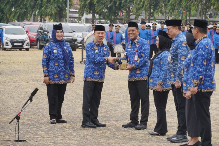 Peringati Sumpah Pemuda ke-98, Pemprov Lampung Serahkan SAKIP Award 2026