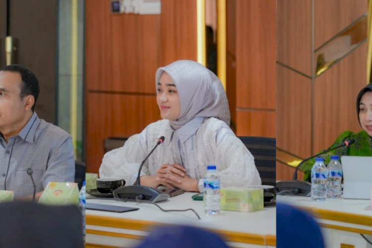 Anggaran Terbatas, Wagub Jihan Bahas Optimalisasi Bantuan Sosial Bersama Kemensos