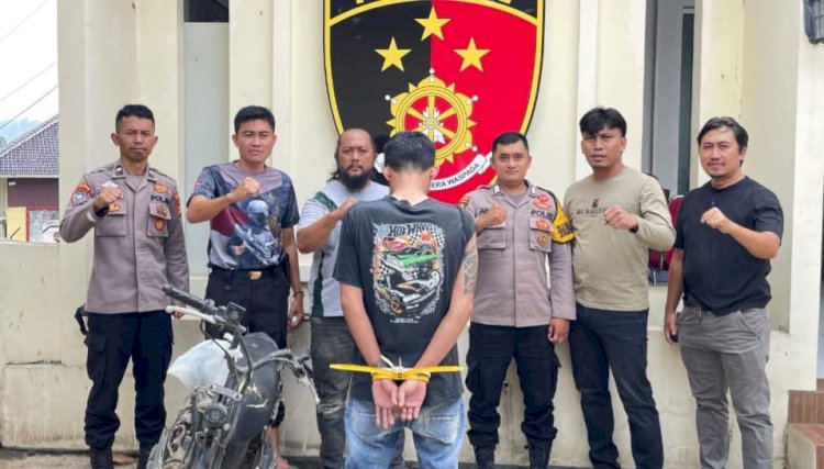 Curi Motor di Sumberejo, Pria 38 Tahun Ditangkap di Bengkel