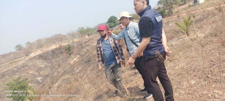 SP2HP Terbit, Polisi Dalami Kebakaran Lahan Sawit Milik Warga Tubaba