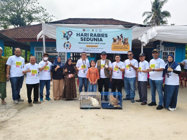 493 Kasus Gigitan Hewan Penular Rabies Tercatat di Lampung, Vaksinasi Digencarkan