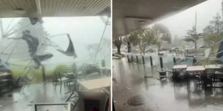 Tornado Langka Terjang Permukiman Australia, Puluhan Rumah Rusak