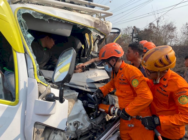 Kecelakaan Beruntun Libatkan 10 Kendaraan di Tulang Bawang, Dua Orang Tewas
