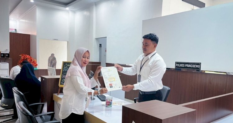 Polres Pringsewu Terbitkan 6.149 SKCK Selama Sembilan Bulan, Mayoritas untuk Melamar Kerja