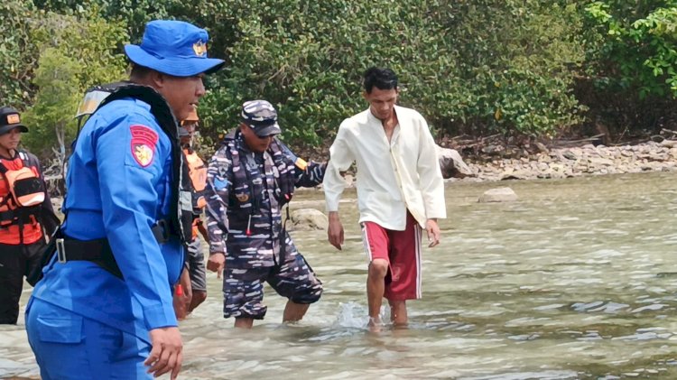 Ditemukan di Pulau Kandang, Pria yang Melompat ke Laut Bakauheni Selamat