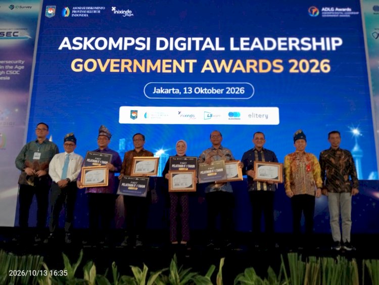 Sekdaprov Lampung Marindo Kurniawan Raih Peringkat Kedua ADLG Awards 2026