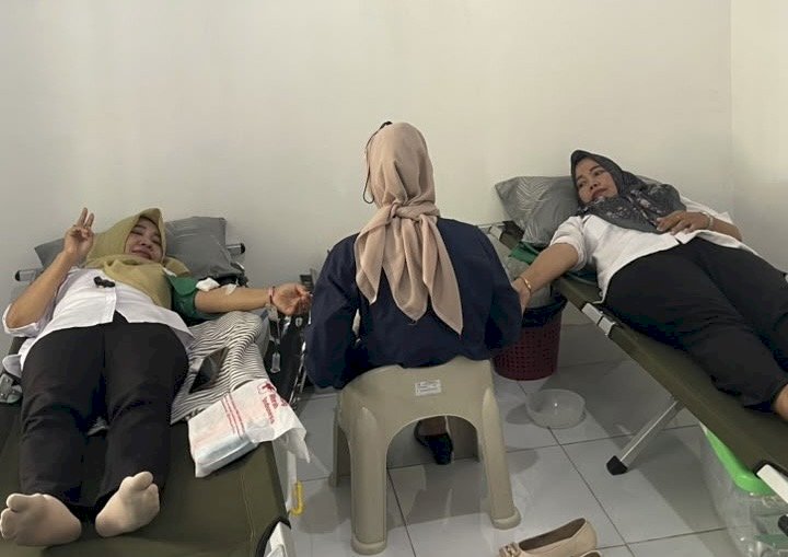 DPC Demokrat Lampung Selatan Gelar Donor Darah dan Aksi Peduli Lingkungan